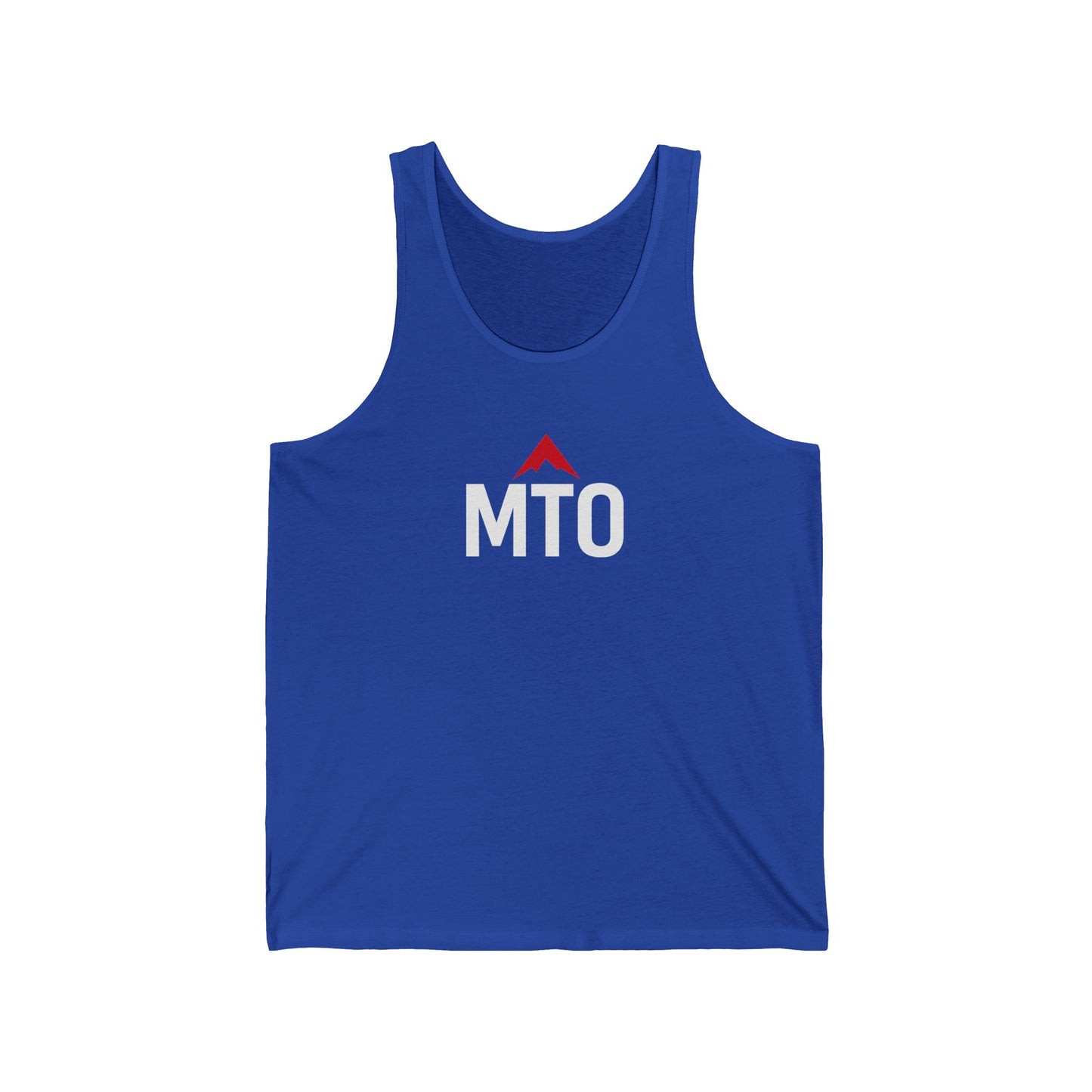 MTO Co - Unisex Jersey Tank, Vest, Fitness Gear, Casual Wear, Workout Tank Top