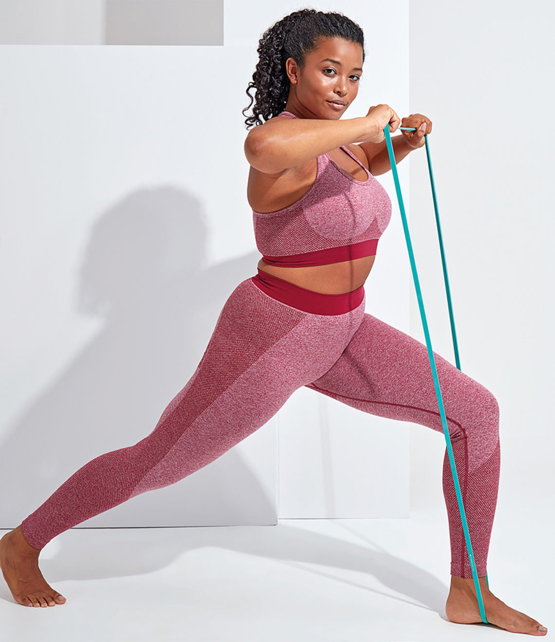 Women's Seamless Sports Leggings - 3D Fit Technology