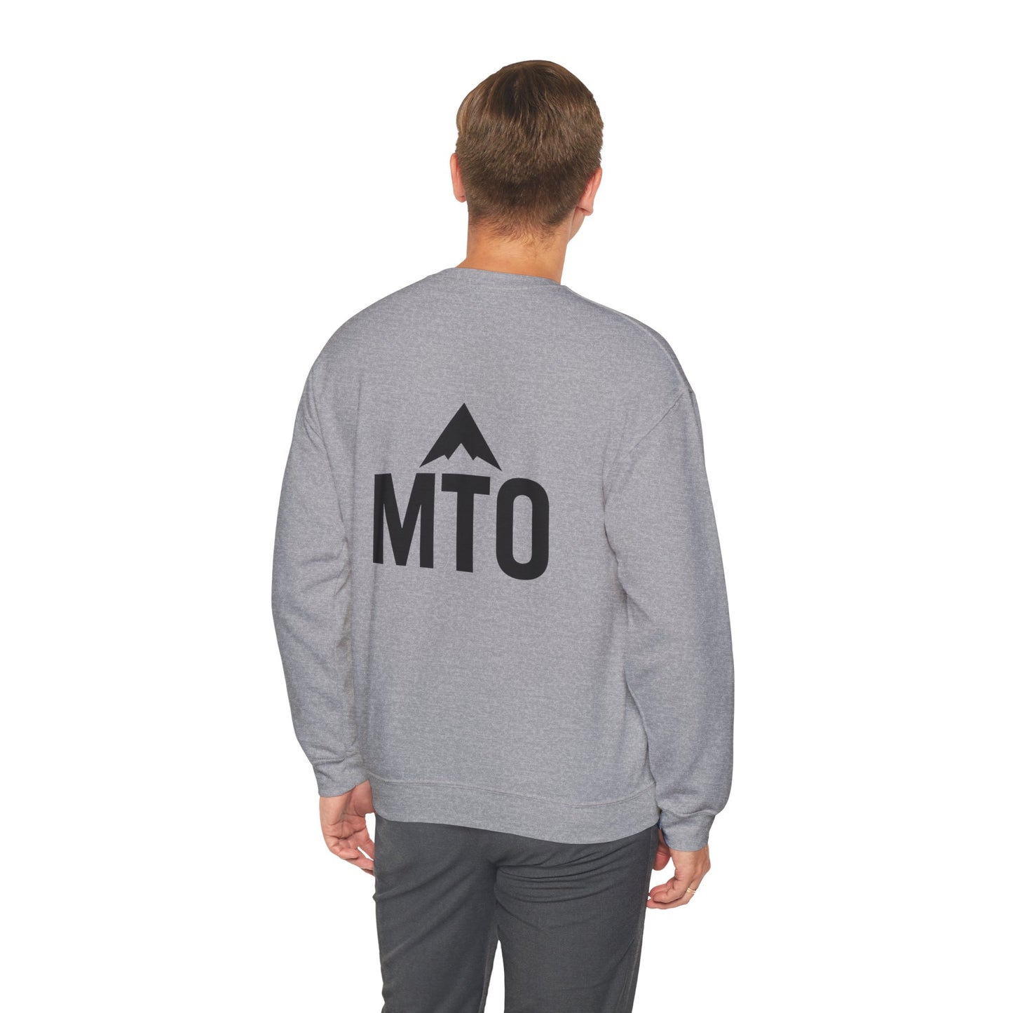 MTO Co - Crewneck Sweatshirt, Cozy Casual Wear, Perfect for Gift Giving, Everyday Style, Comfortable Lounge Wear