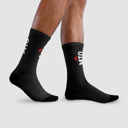MTO Co - Crew Socks, Casual Footwear, Everyday Use, Comfortable Style, Sportswear Accessory