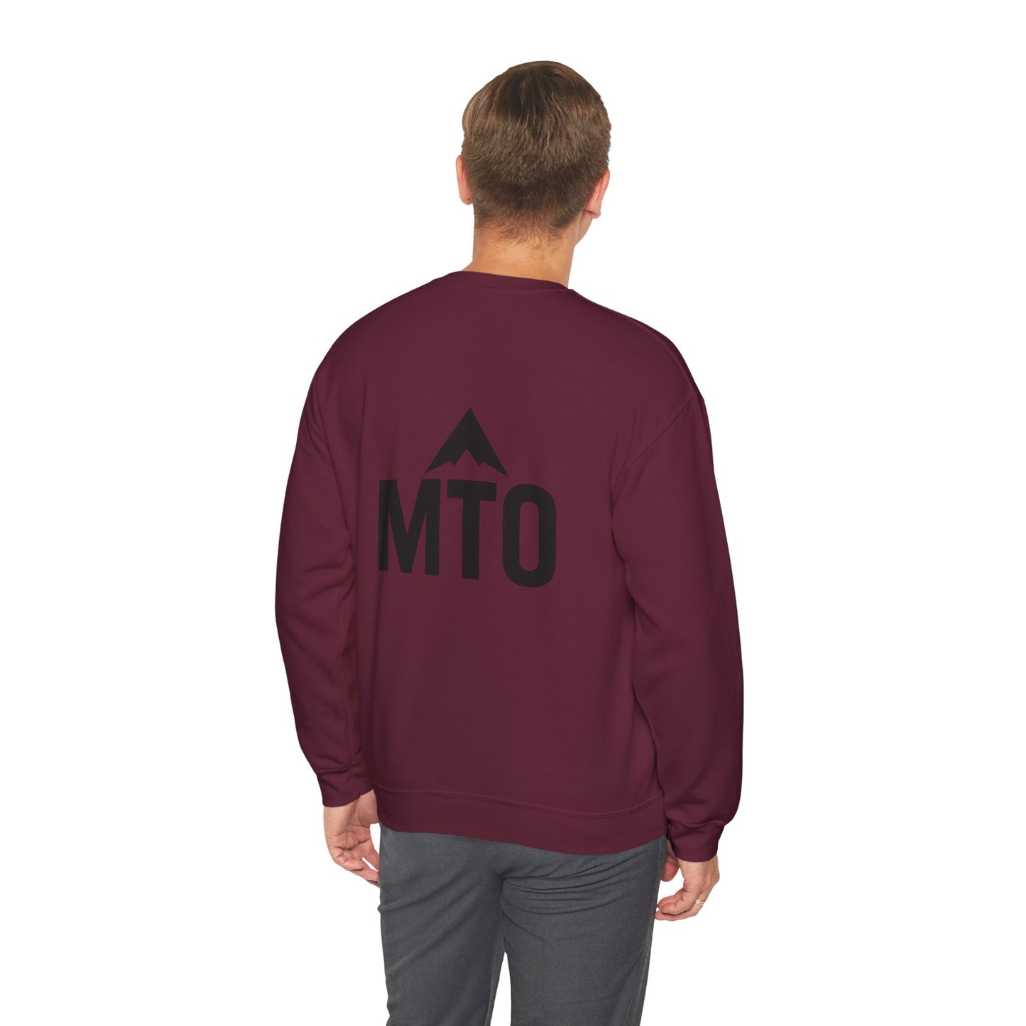 MTO Co - Crewneck Sweatshirt, Cozy Casual Wear, Perfect for Gift Giving, Everyday Style, Comfortable Lounge Wear