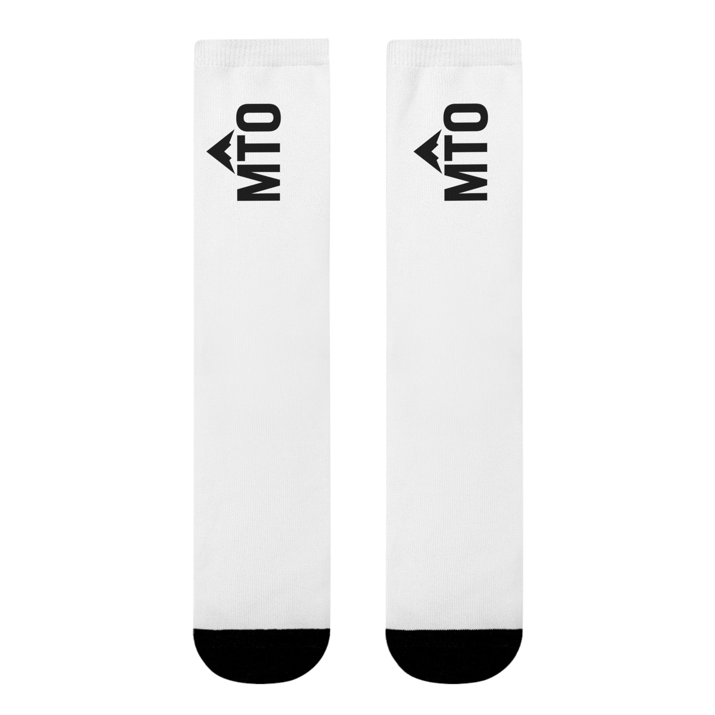 MTO Co - Crew Socks for Active Lifestyle, Personalized Sports Socks, Unique Gift for Holidays, Casual Wear, Fashionable Footwear