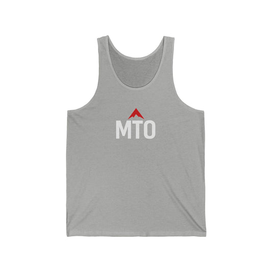 MTO Co - Unisex Jersey Tank, Vest, Fitness Gear, Casual Wear, Workout Tank Top