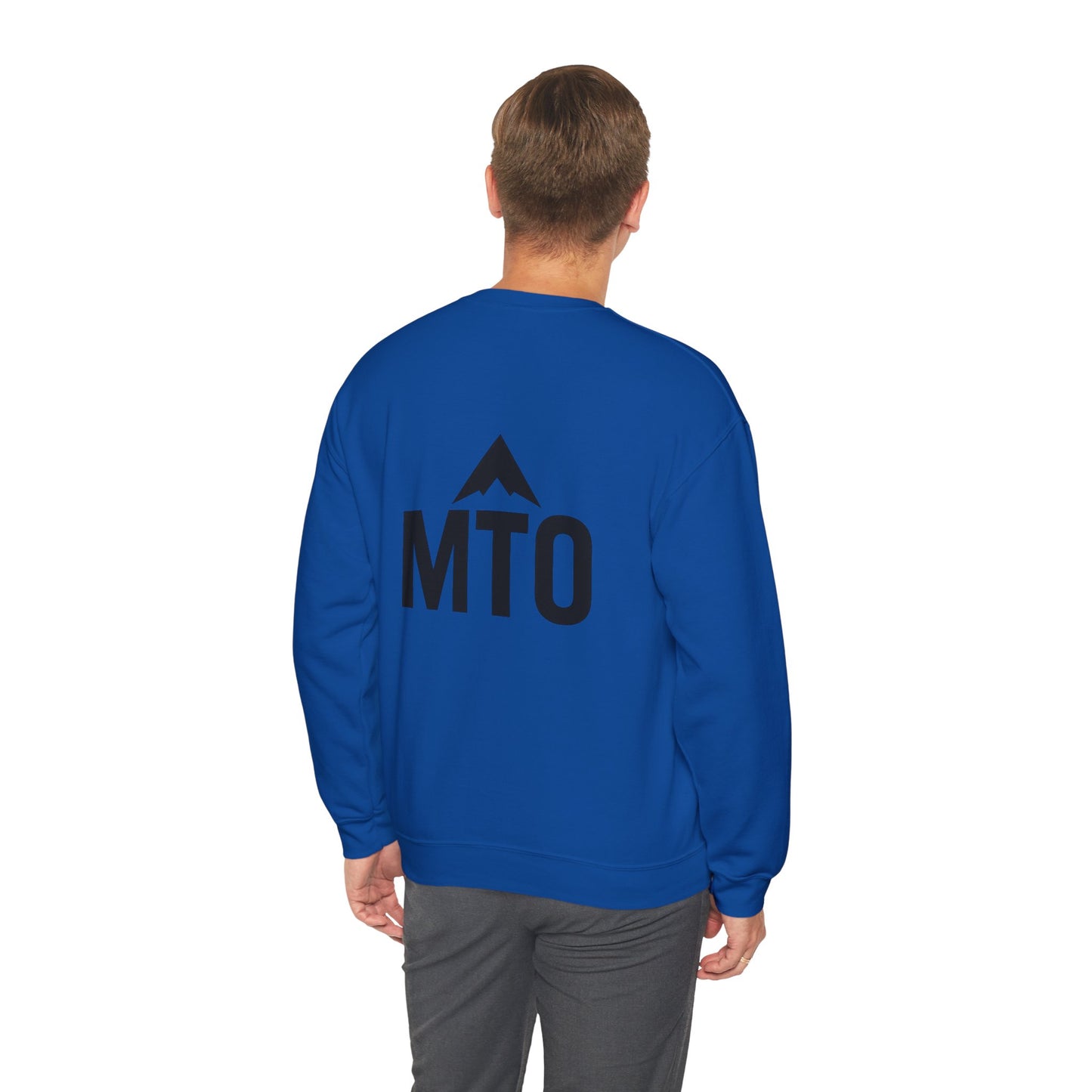 MTO Co - Crewneck Sweatshirt, Cozy Casual Wear, Perfect for Gift Giving, Everyday Style, Comfortable Lounge Wear