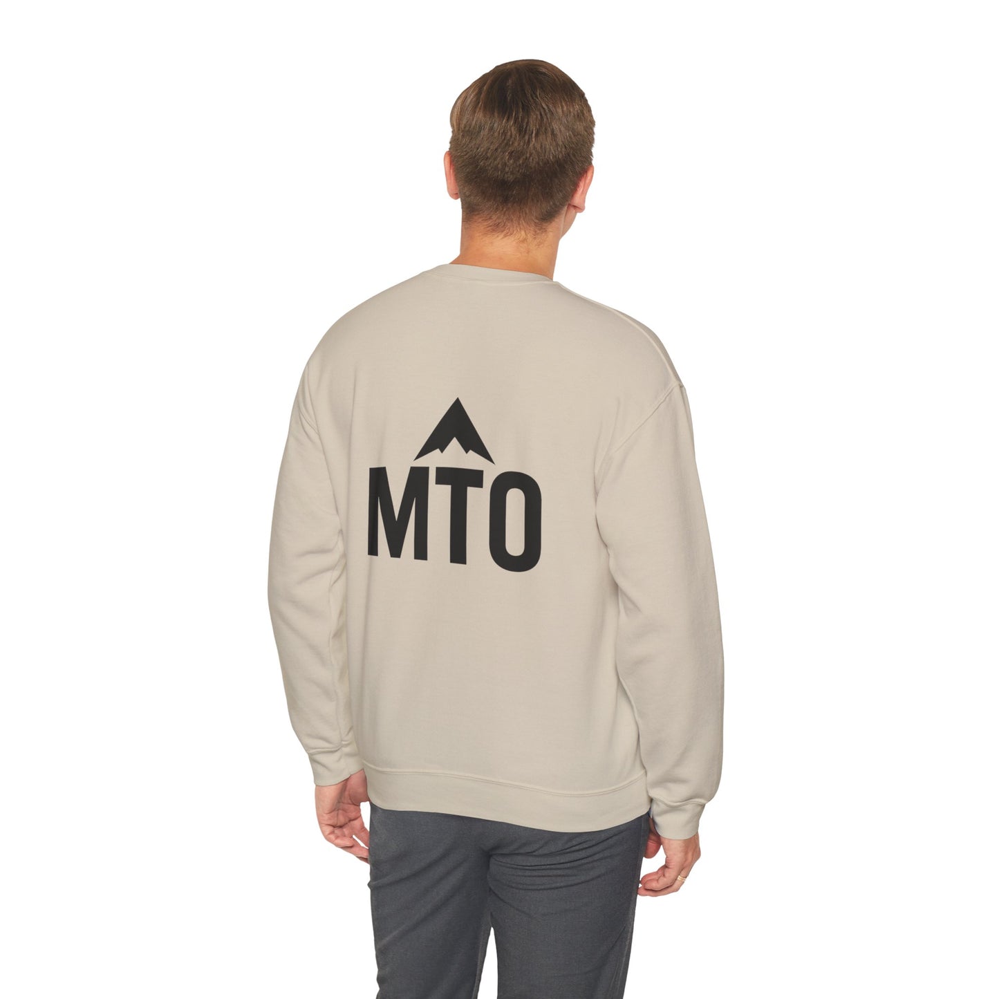 MTO Co - Crewneck Sweatshirt, Cozy Casual Wear, Perfect for Gift Giving, Everyday Style, Comfortable Lounge Wear