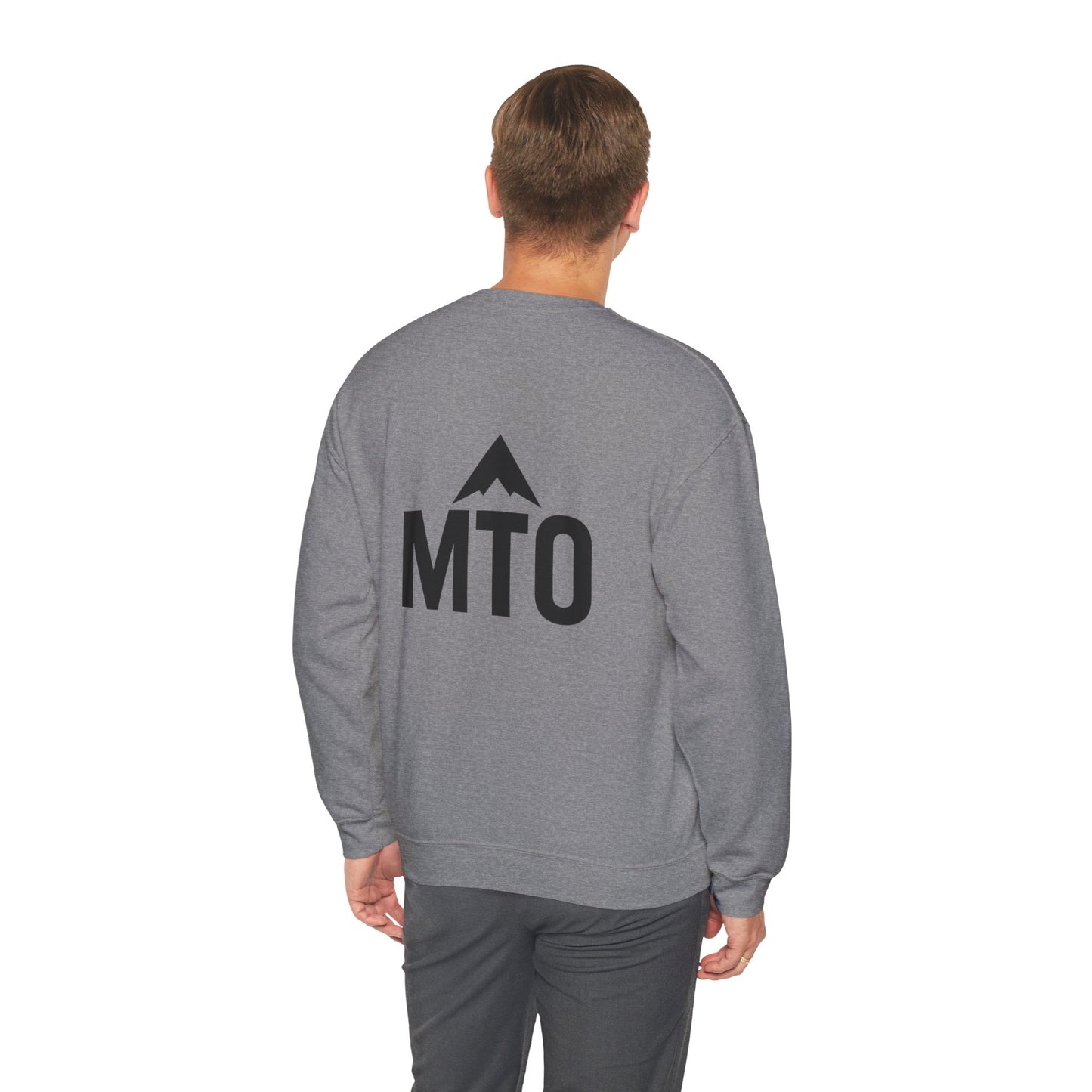 MTO Co - Crewneck Sweatshirt, Cozy Casual Wear, Perfect for Gift Giving, Everyday Style, Comfortable Lounge Wear